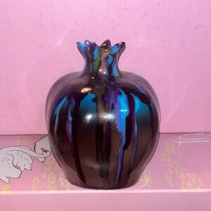 Pomegranate Sculpture Turquoise